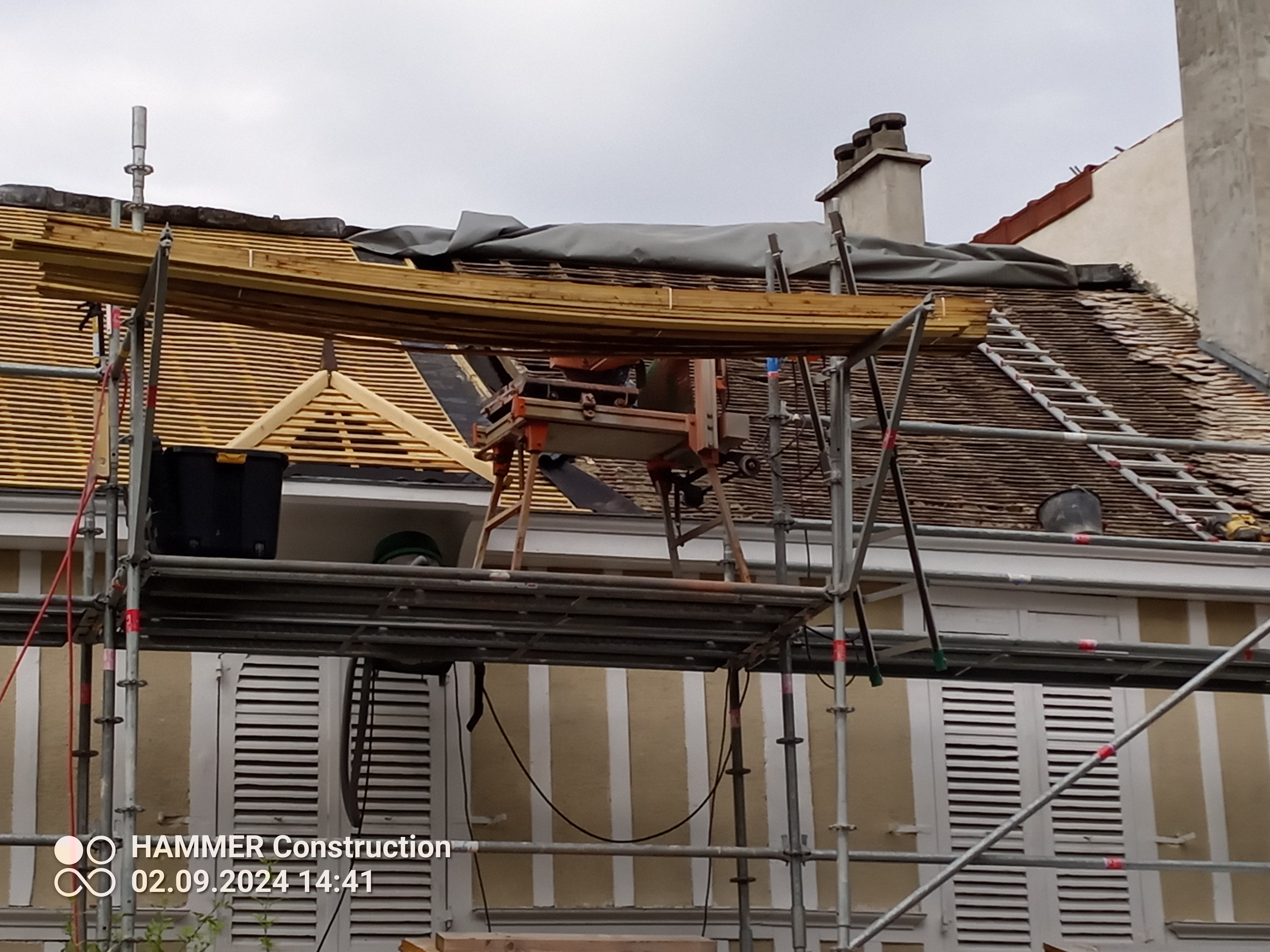 divers travaux de couverture